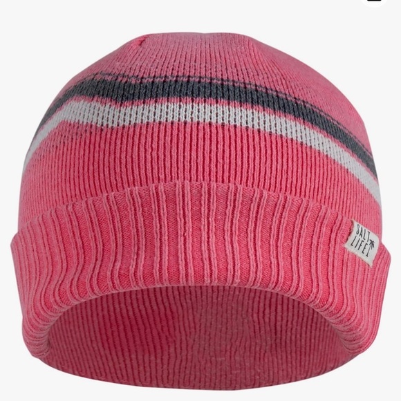 NWT Salt Life Let It Go Youth Knit Beanie - Picture 1 of 7